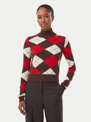 Marella Golf Zucca 2623366212 Kolorowy Regular Fit. Swetry Marella, s, bez wzorów, z wełny, bez ramiączek. Za 1,079.00 zł.