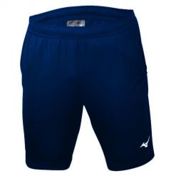 Spodenki dziecięce Mizuno Team nara train. Niebieskie szorty Mizuno, bez wzorów, sportowe. Za 144.50 zł.
