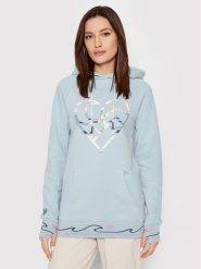 Femi Stories Bluza Till Błękitny Regular Fit. Niebieskie bluzy Femi Stories, xs, bez wzorów, z bawełny, bez kaptura. Za 249.99 zł.