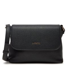 Torebka Lasocki. Czarne listonoszki Lasocki, bez wzorów, bez dodatków. Za 149.99 zł.