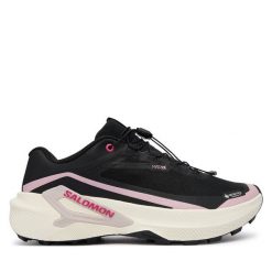 Buty do biegania Salomon. Czarne buty do biegania Salomon, bez wzorów, bez zapięcia, do biegania. Za 729.99 zł.