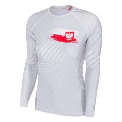 Koszulka Sportowa Rashguard damski MMA EXTREME HOBBY POLAND PRIME. Białe t-shirty sportowe EXTREME HOBBY, xl, bez wzorów, z bawełny, bez ramiączek, na fitness i siłownię. Za 209.00 zł.