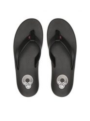 Nike Japonki Bella Kai Thong AO3622 001 Czarny. Czarne japonki Nike, bez wzorów, ze skóry. Za 119.99 zł.