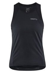 Craft Top kolarski "Core Endur" w kolorze czarnym rozmiar: XS. Czarne topy sportowe Craft, xs, bez wzorów, z materiału, rowerowe. Za 100.99 zł.