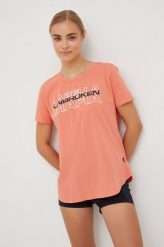 LaBellaMafia t-shirt Unbroken damski kolor pomarańczowy. Brązowe t-shirty LABELLAMAFIA, l, bez wzorów, z bawełny, bez kołnierzyka, bez ramiączek. Za 119.99 zł.