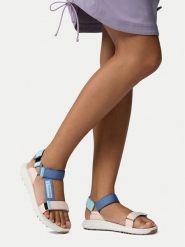 Columbia Sandały Konos Globetrot 2126911 Granatowy. Niebieskie sandały Columbia, bez wzorów, z materiału, bez obcasa, na płaskiej podeszwie, bez zapięcia. Za 259.99 zł.