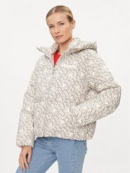 Tommy Hilfiger Kurtka puchowa Amd New York WW0WW40841 Beżowy Relaxed Fit. Brązowe kurtki Tommy Hilfiger, na zimę, xl, bez wzorów, z puchu, bez kaptura. Za 799.99 zł.