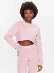 ELLESSE BLUZA DAMSKA BLUZKA TOP CROP KOLOR RÓŻOWY. Czerwone bluzy bez kaptura Ellesse, l, bez wzorów, z bawełny, bez kaptura, do biegania. Za 171.90 zł.