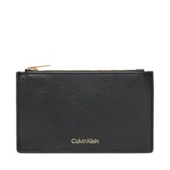 Portfel Calvin Klein. Czarne portfele Calvin Klein, bez wzorów. Za 189.99 zł.