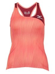 Mizuno Top sportowy "Amplify" w kolorze pomarańczowo-czerwonym rozmiar: S. Czerwone topy sportowe Mizuno, s, bez wzorów, z materiału, outdoorowe. Za 57.33 zł.