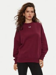 Under Armour Bluza UA Rival Fleece 1386463 Bordowy Oversize. Czerwone bluzy Under Armour, m, bez wzorów, z bawełny, bez kaptura. Za 120.99 zł.