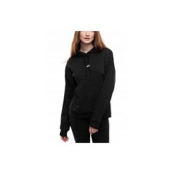 Bluza damska adidas Essentials Small Logo French Terry. Czarne bluzy z kapturem adidas, bez wzorów, z bawełny, z kapturem. Za 178.99 zł.