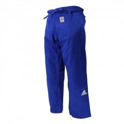 Skarpety Judogi adidas IJF. Niebieskie skarpetki adidas, bez wzorów, z bawełny. Za 330.00 zł.