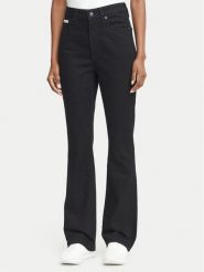 Calvin Klein Jeans Jeansy LV047H938G Czarny Bootcut Fit. Czarne jeansy Calvin Klein Jeans, bez wzorów, z bawełny. Za 409.99 zł.