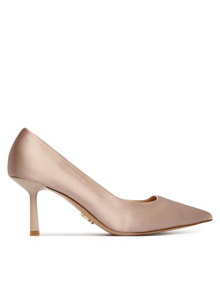 Steve Madden Szpilki Vivion 11003291 Écru. Białe szpilki Steve Madden, bez wzorów, z materiału, bez obcasa, na szpilce, bez zapięcia. Za 466.99 zł.