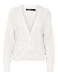 Vero Moda Kardigan "Newlexsun" w kolorze białym rozmiar: XL. Białe swetry Vero Moda, s, bez wzorów, z wiskozy, klasyczne, bez ramiączek. Za 74.81 zł.