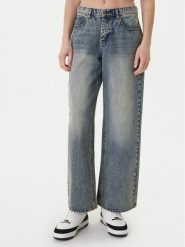 RVCA Jeansy Loosey 23B193501 Niebieski Relaxed Fit. Niebieskie jeansy RVCA, bez wzorów, z bawełny. Za 439.99 zł.