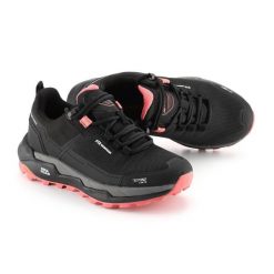 Niskie buty terenowe wodoodporne damskie Alpine Pro Qede 2. Czarne buty trekkingowe Alpine Pro, bez zapięcia. W wyprzedaży za 449.00 zł.