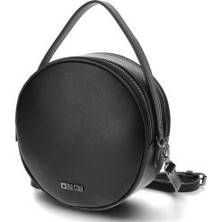 Czarna Okrągła Modna Torba Big Star. Czarne torebki klasyczne Big Star Accessories, bez wzorów, ze skóry ekologicznej, klasyczne, duże, bez dodatków. Za 189.00 zł.
