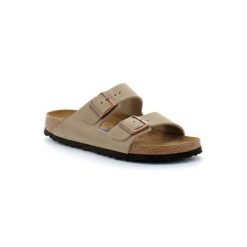 Birkenstock Arizona Kapcie Tytoniowe Brązowe Damskie. Brązowe kapcie Birkenstock, bez wzorów. Za 459.00 zł.