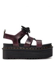 Dr. Martens Sandały Nartilla Xl 31540379 Czarny. Czarne sandały Dr Martens, bez wzorów, ze skóry, bez obcasa, na koturnie, bez zapięcia. Za 499.99 zł.