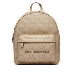 Plecak KARL LAGERFELD. Brązowe plecaki KARL LAGERFELD, bez wzorów, bez dodatków. Za 849.99 zł.