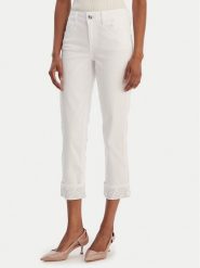 Liu Jo Jeansy UA6006 T2594 Biały Regular Fit. Białe jeansy Liu Jo, bez wzorów, z bawełny. Za 689.99 zł.