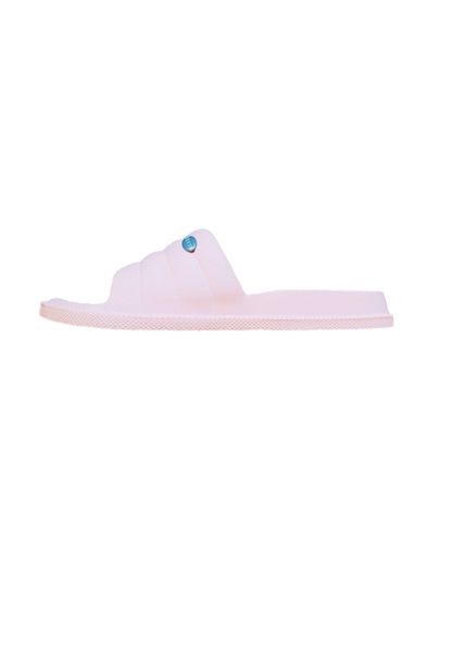 Damskie klapki Easywalk Beco | Różowy. Czerwone klapki BECO, bez wzorów, bez obcasa, bez zapięcia. Za 201.99 zł.