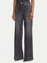 Liu Jo Jeansy Tall UF6068 DS081 Czarny Flared Leg. Czarne jeansy Liu Jo, bez wzorów, z bawełny. Za 729.99 zł.