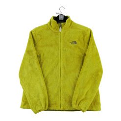 Second life - Kurtka polarowa dla kobiet w kolorze TNF Yellow Osito - Jak nowy. Żółte kurtki The North Face, bez wzorów, z polaru, sportowe, bez kaptura. Za 190.31 zł.