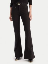 Gaudi Jeansy 521BD25005 Czarny Flare Fit. Czarne jeansy Gaudi, bez wzorów, z bawełny. Za 529.99 zł.