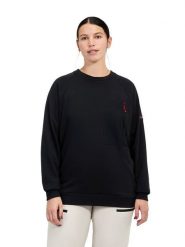 Berghaus Bluza "Storm" w kolorze czarnym rozmiar: 48. Czarne bluzy Berghaus, bez wzorów, z bawełny, bez ramiączek, bez kaptura. Za 191.42 zł.