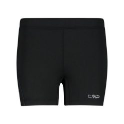 Szorty damskie CMP. Czarne szorty CMP, bez wzorów, sportowe. Za 179.00 zł.