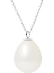 Pearline Złoty naszyjnik "Vénitienne" z perłą - dł. 42 cm rozmiar: onesize. Białe naszyjniki Pearline, z materiału, z perłą, złote. Za 521.99 zł.