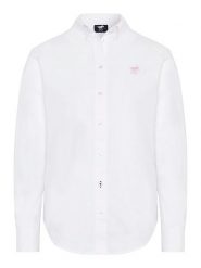 Polo Sylt Koszula - Regular fit - w kolorze białym rozmiar: L. Białe koszule Polo Sylt, l, bez wzorów, z bawełny, bez kołnierzyka, bez ramiączek. Za 136.78 zł.