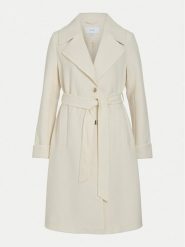 Vila Płaszcz przejściowy Cooley 14102689 Beżowy Regular Fit. Brązowe płaszcze Vila, bez wzorów, z syntetyku, bez kaptura. Za 249.99 zł.