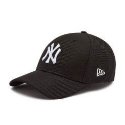 Czapka z daszkiem New Era. Czarne czapki z daszkiem New Era, bez wzorów. Za 89.99 zł.