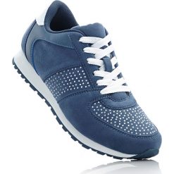 Sneakersy bonprix niebieski dżins. Buty sportowe lifestyle marki bonprix. Za 109.99 zł.