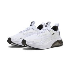 Buty do biegania unisex Cell Thrill PUMA White Black. Białe buty do biegania Puma, bez wzorów, bez zapięcia, do biegania. Za 279.00 zł.