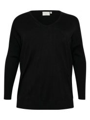 KAFFE curve Sweter w kolorze czarnym rozmiar: S. Czarne swetry KAFFE curve, s, bez wzorów, bez ramiączek. Za 83.42 zł.
