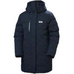 Parka dla kobiet Helly Hansen Adore. Niebieskie płaszcze Helly Hansen, na zimę, m, bez wzorów, z materiału, bez kaptura. Za 1,562.75 zł.