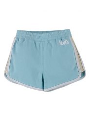 Levi's Kids Szorty dresowe w kolorze turkusowym rozmiar: 164. Niebieskie szorty Levi's Kids, bez wzorów, z dresówki. Za 79.21 zł.