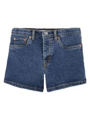 Levi's Kids Szorty dżinsowe w kolorze niebieskim rozmiar: 158. Niebieskie szorty Levi's Kids, z aplikacjami, ze skóry, klasyczne. Za 92.64 zł.