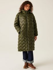 Regatta Płaszcz pikowany "Cambrie" w kolorze khaki rozmiar: 40. Brązowe płaszcze Regatta, bez wzorów, bez kaptura. Za 168.95 zł.