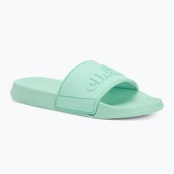 Klapki damskie Ellesse Eric. Zielone klapki Ellesse, bez wzorów, z materiału, sportowe, bez obcasa, bez zapięcia. Za 52.99 zł.