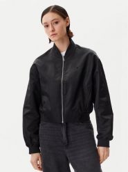 Calvin Klein Jeans Kurtka bomber Hero LV047B528G Czarny Relaxed Fit. Czarne kurtki Calvin Klein Jeans, xxl, bez wzorów, z jeansu, bez kaptura. Za 469.99 zł.