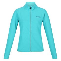 Kurtka Softshellowa Damska Nevona. Niebieskie kurtki Regatta, s, z aplikacjami, z bawełny, bez kaptura. Za 60.99 zł.