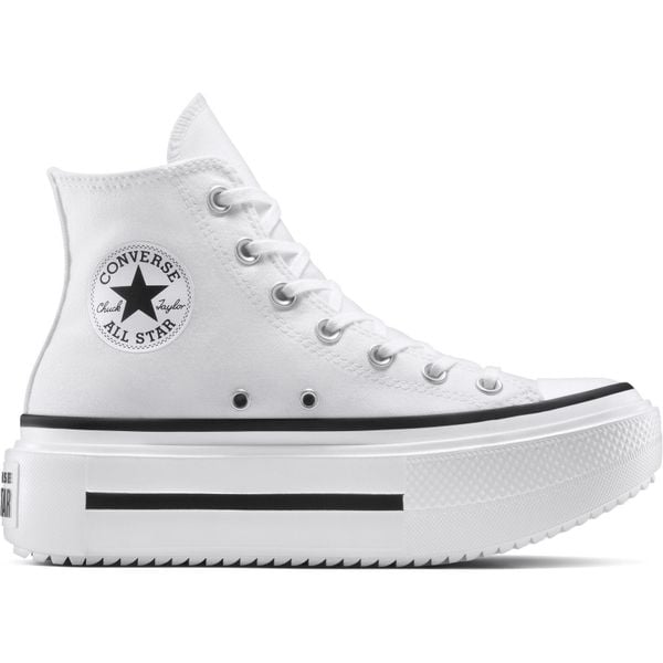 Buty sportowe Converse Ct As Lift Double Stack. Białe buty sportowe lifestyle Converse, bez wzorów, sportowe, bez zapięcia. W wyprzedaży za 490.00 zł.