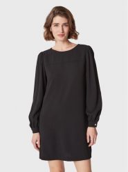 Liu Jo Sukienka codzienna WF2337 T4229 Czarny Regular Fit. Czarne sukienki Liu Jo, na co dzień, bez wzorów, z syntetyku, bez kołnierzyka, bez ramiączek, proste. Za 829.99 zł.