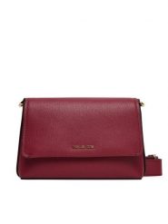 MICHAEL Michael Kors Torebka 30T5G8ZM1L Bordowy. Czerwone listonoszki MICHAEL Michael Kors, bez wzorów, ze skóry, bez dodatków. Za 679.99 zł.